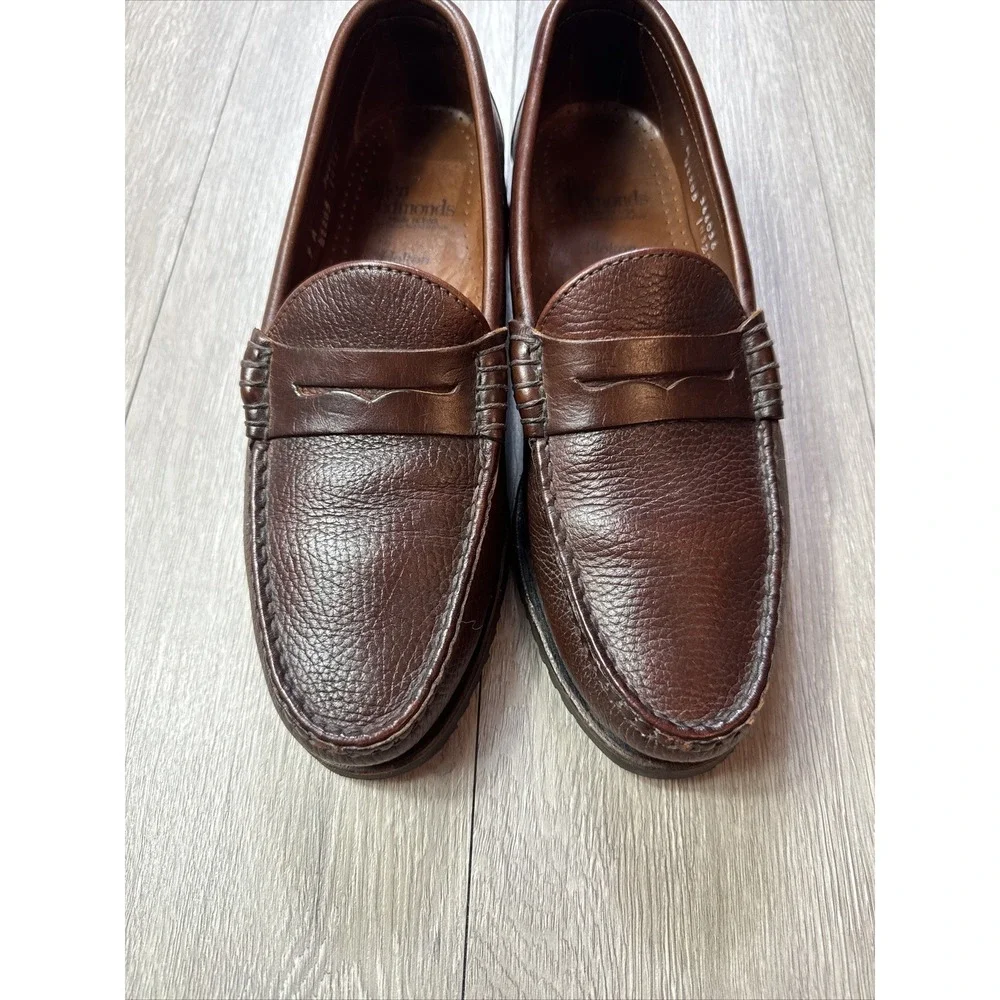 Allen Edmonds Holton Penny Loafers Shoes Men's 9 A USA Made Leather Slip On